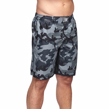 LEONE MMA SHORTS CAMO - GREY